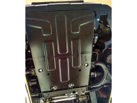 Skid plate for Ssang Yong Musso, 2 mm steel (engine)