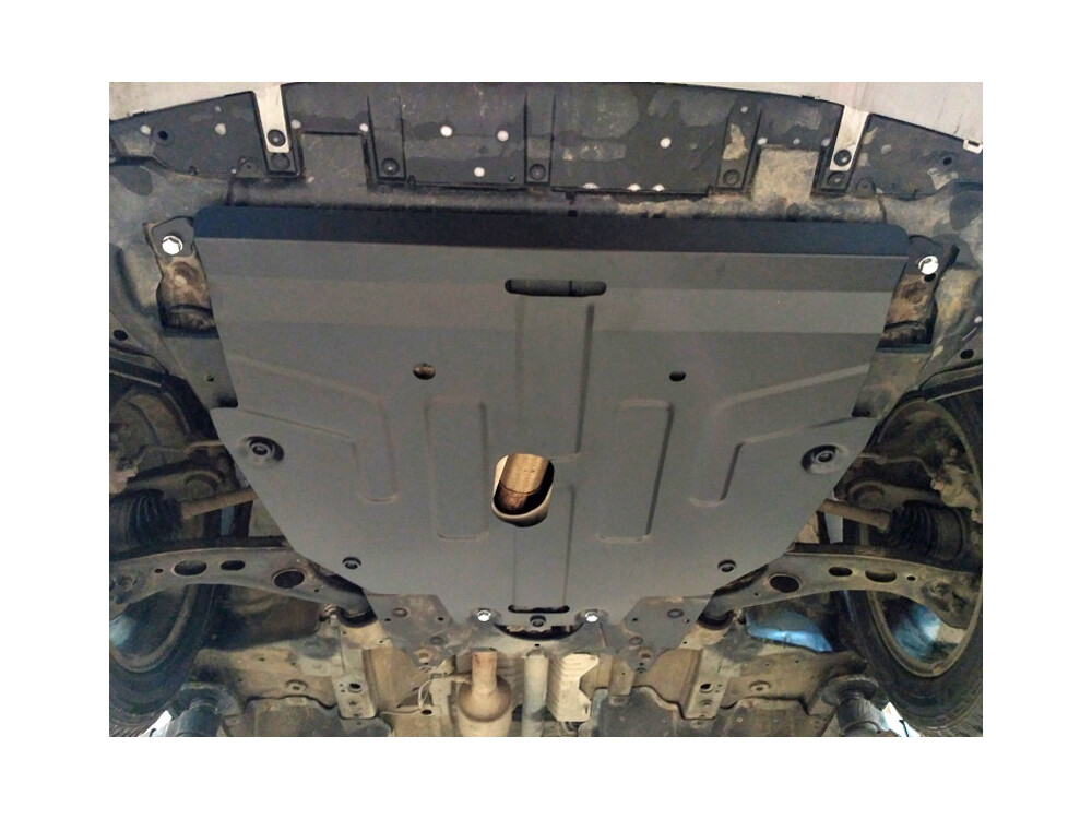 Unterfahrschutz für Honda CR-V 2018-, 5 mm Aluminium gepresst (Motor + Getriebe)