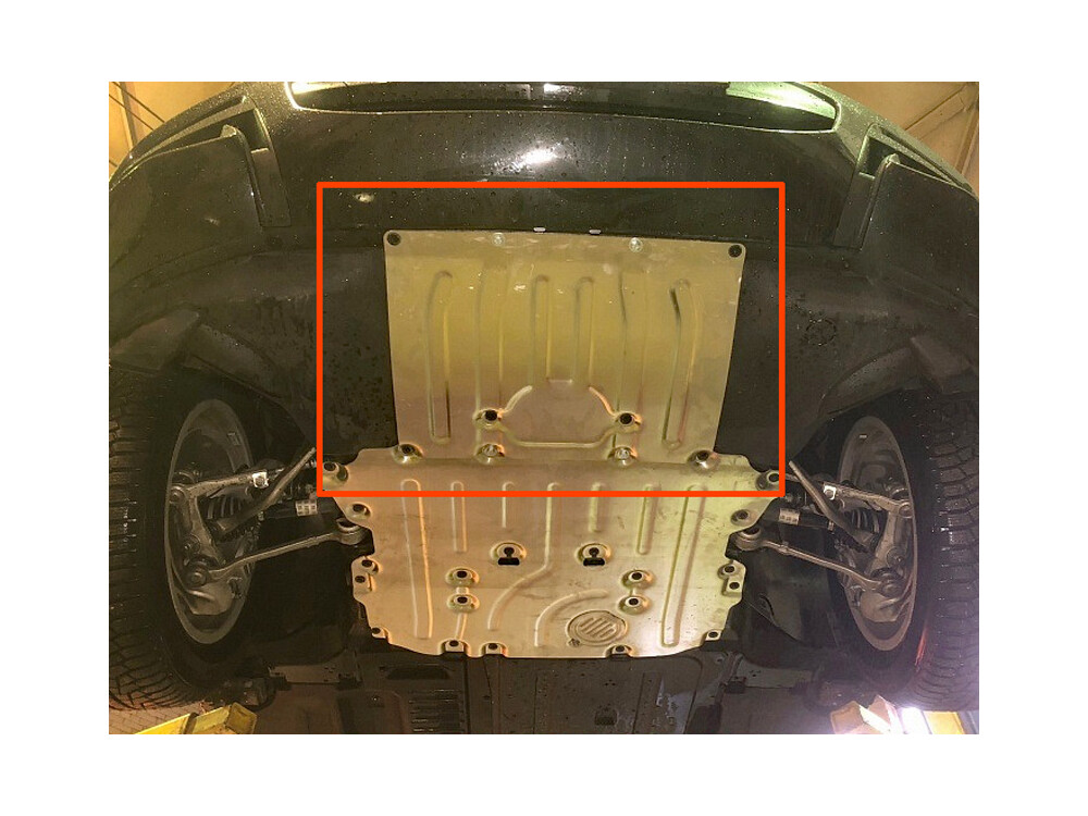 Skid plate for BMW X3 G01, 3 mm aluminium (radiator)