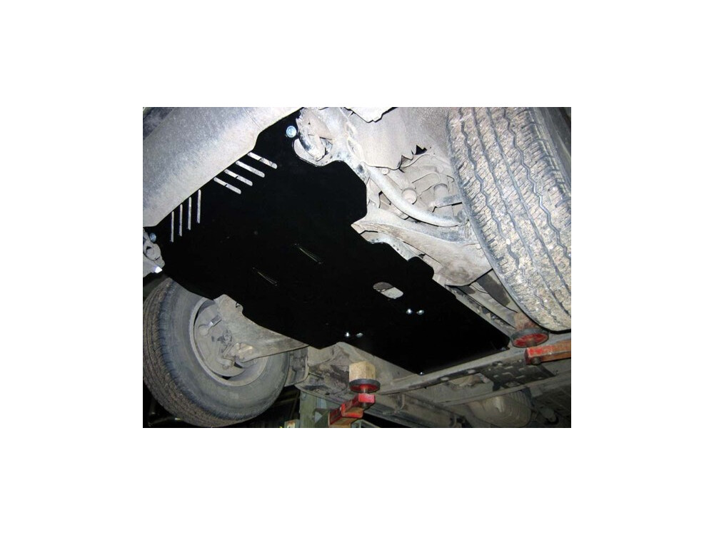Skid plate for Hyundai Terracan, 5 mm aluminium (gear box)
