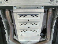 Skid plate for BMW X6 M F16, 4 mm aluminium (gear box)