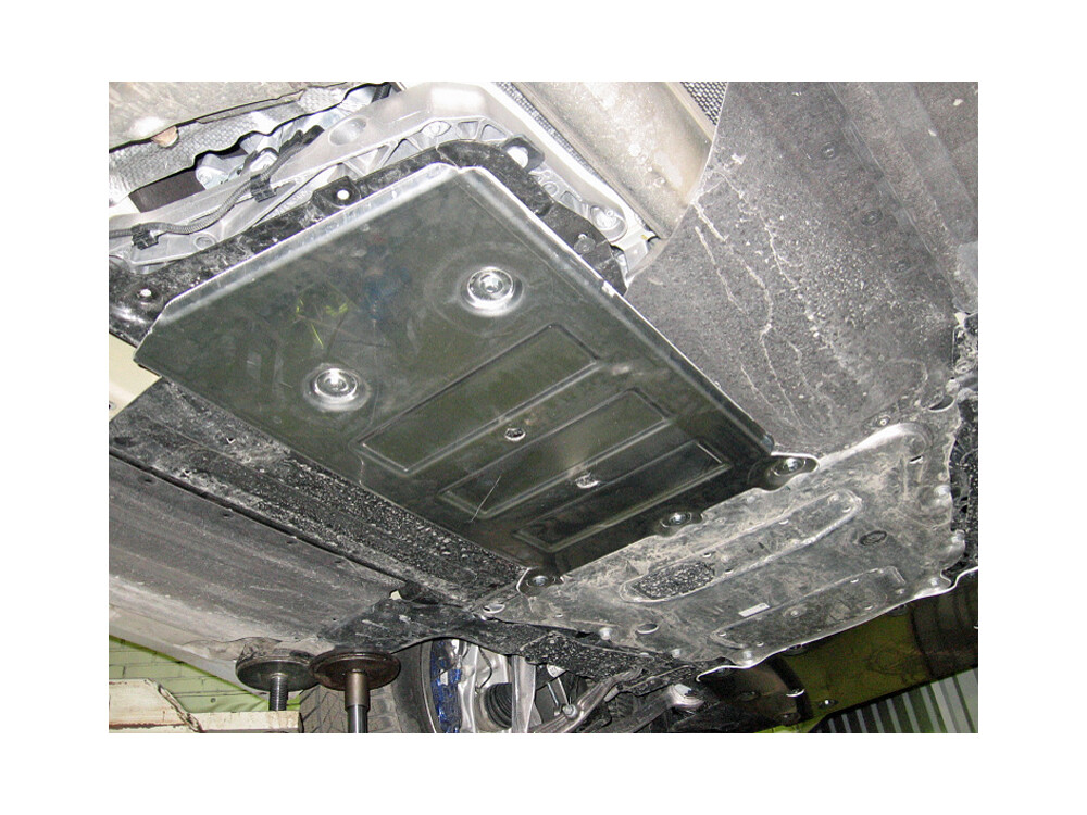 Skid plate for BMW X5 G05, 4 mm aluminium (gear box)