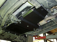 Unterfahrschutz für Mercedes M, 2 mm Stahl (Getriebe)