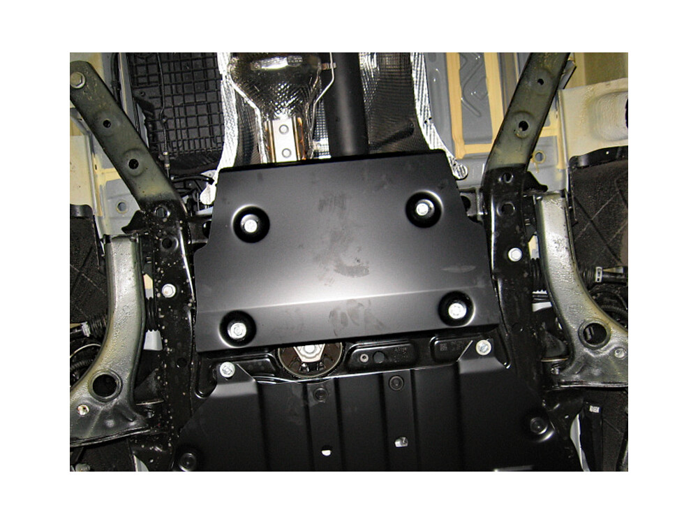 Unterfahrschutz für VW Crafter 2017-, 2,5 mm Stahl (Kardanwellenhalterung)