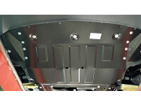 Skid plate for Mercedes Sprinter 910, 2 mm steel  (engine + gear box)