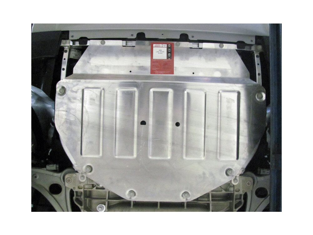 Skid plate for Land Rover Evoque 2019-, 4 mm aluminium  (engine + gear box)