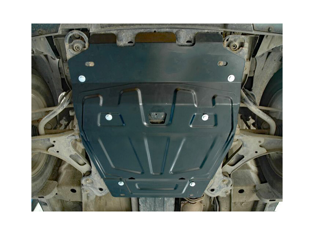 Unterfahrschutz für Suzuki Grand Vitara II, 1,8 -2,5 mm Stahl gepresst (Kühler + Motor)
