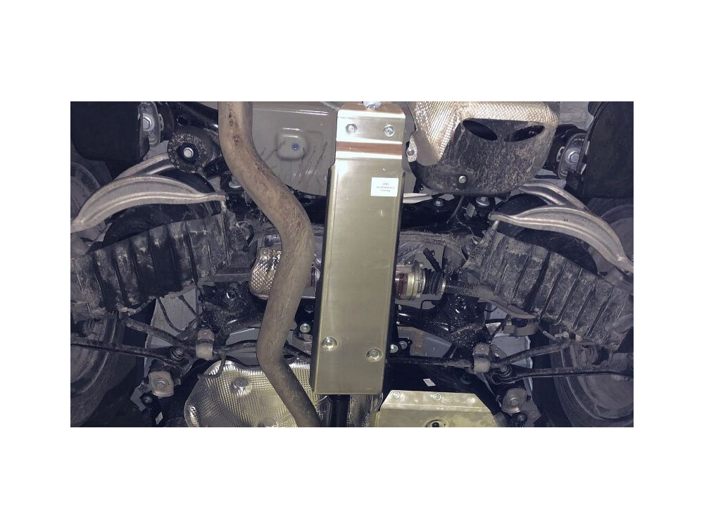Unterfahrschutz für Audi Q7 2015-, 4 mm Aluminium (Differential Hinterachse)