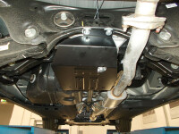 Skid plate for Hyundai Tucson 2021-, 4 mm aluminium (rear...