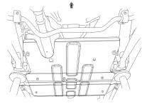 Unterfahrschutz für Toyota Land Cruiser J7 2019-, 6 mm Aluminium gepresst (Getriebe + Verteilergetriebe)