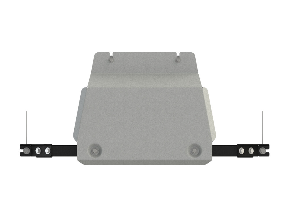 Skid plate for Isuzu D-Max 2021-, 4 mm aluminium (transfer case)