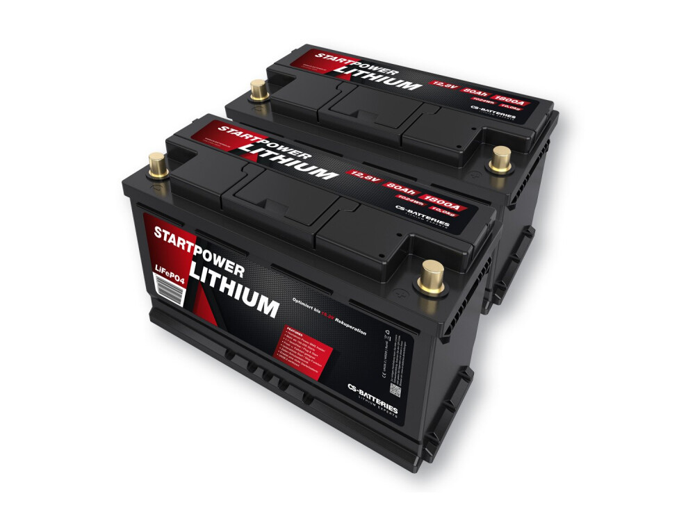 Lithium LiFePo4 Auto Starter Batterie 24V / 80Ah / 1800A (CSX24180-1800A)