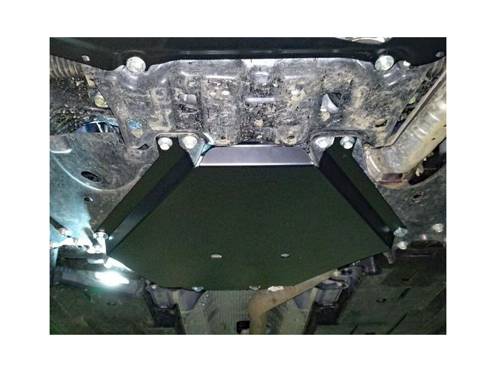 Skid plate for Subaru Forester SK, 2 mm steel (gear box)