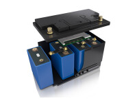 Lithium LiFePO4 Wohnmobil Versorgerbatterie 12V / 240Ah mit 500A Bluetooth-Mess-Shunt