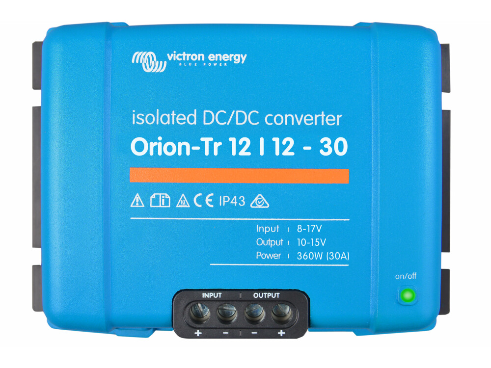 Ladebooster Victron Orion-Tr 12/12-30A/IP43 galvanisch isoliert
