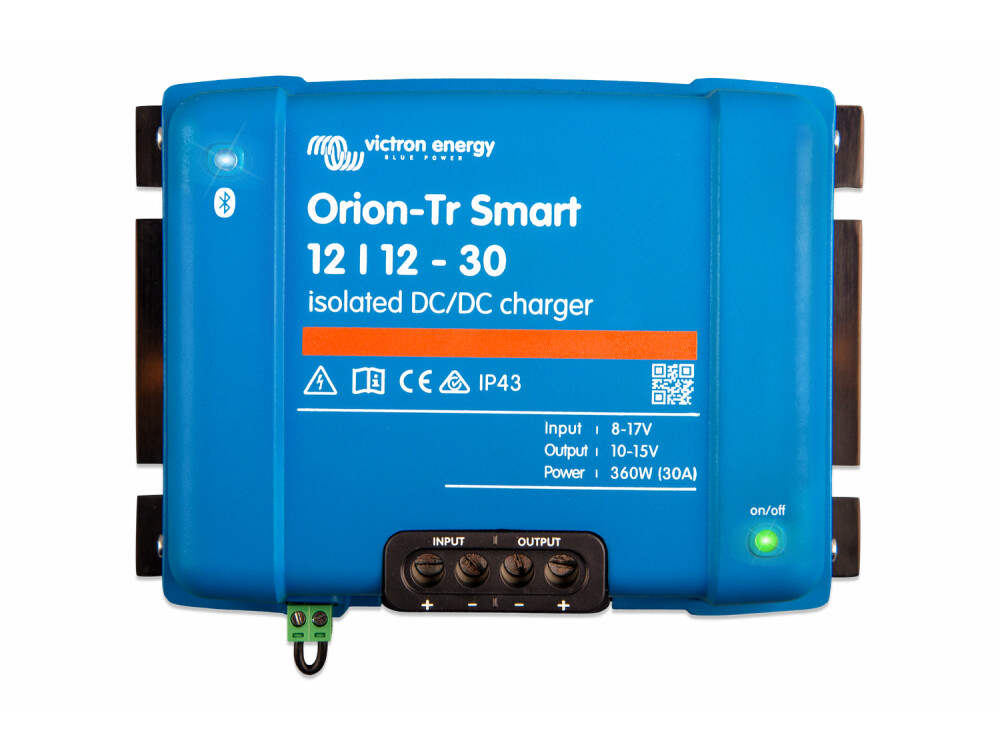 Ladebooster Victron Orion-Tr Smart 12/12-30A/IP43 galvanisch isoliert mit Bluetooth