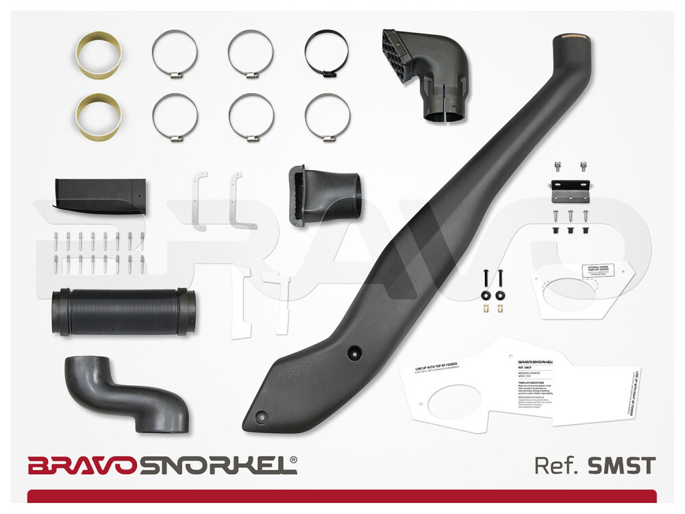Bravo Snorkel for Mercedes Sprinter 910 (2.2 CDI, 3.0 CDI V6)