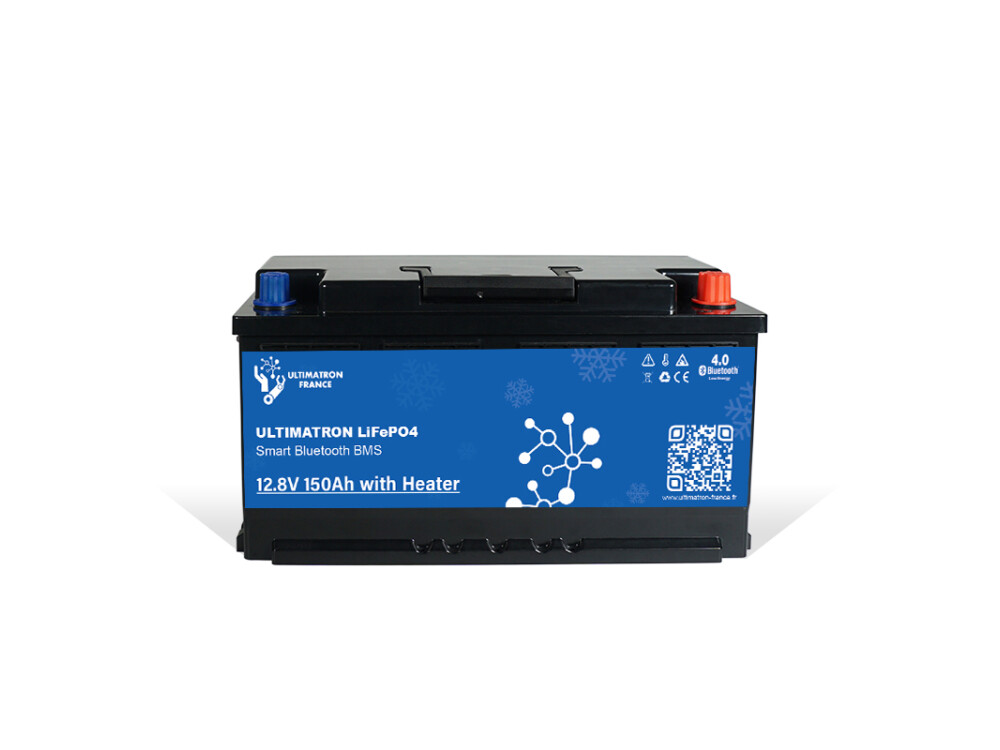 Ultimatron Lithium LiFePO4 Wohnmobil Versorgerbatterie 12V / 150Ah mit  Heizung (ULS-12-150H)