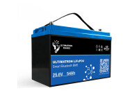 Ultimatron Lithium LiFePO4 Wohnmobil Versorgerbatterie 24V / 54Ah (UBL-24-54)