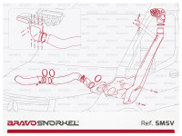 Bravo Snorkel Ansaugschnorchel für Mercedes Sprinter 907 / 910 - 2.0 CDI
