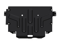 Unterfahrschutz für Ford Transit 2016-, 2 mm Stahl gepresst (Motor + Getriebe)