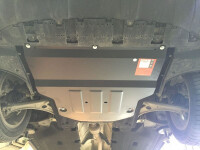 Skid plate for Audi Q3, 2 mm steel (engine + gear box)