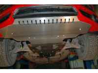 Skid plate for Audi Q7 S-Line 2006-, 2,5 mm steel (engine)