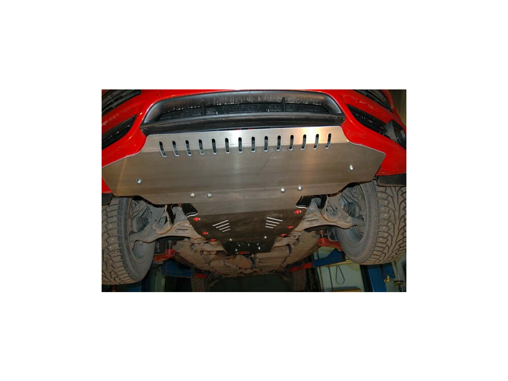 Skid plate for Audi Q7 S-Line 2006-, 5 mm aluminium (engine)