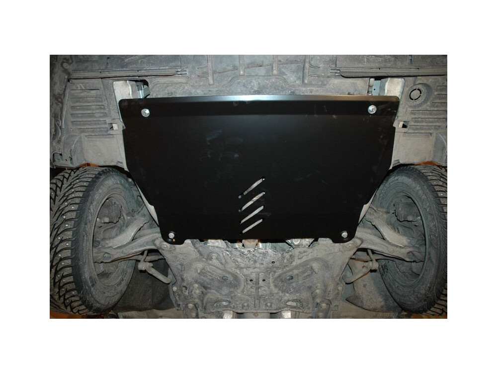 Skid plate for Citroen C5, 2 mm steel (engine + gear box)