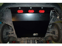 Skid plate for Citroen Jumper 2006-, 2,5 mm steel (engine...