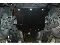 Skid plate for Dodge Nitro, 2,5 mm steel (engine)