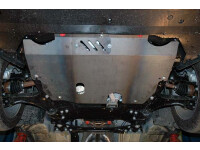 Skid plate for Ford Galaxy II, 2 mm steel (engine + gear...
