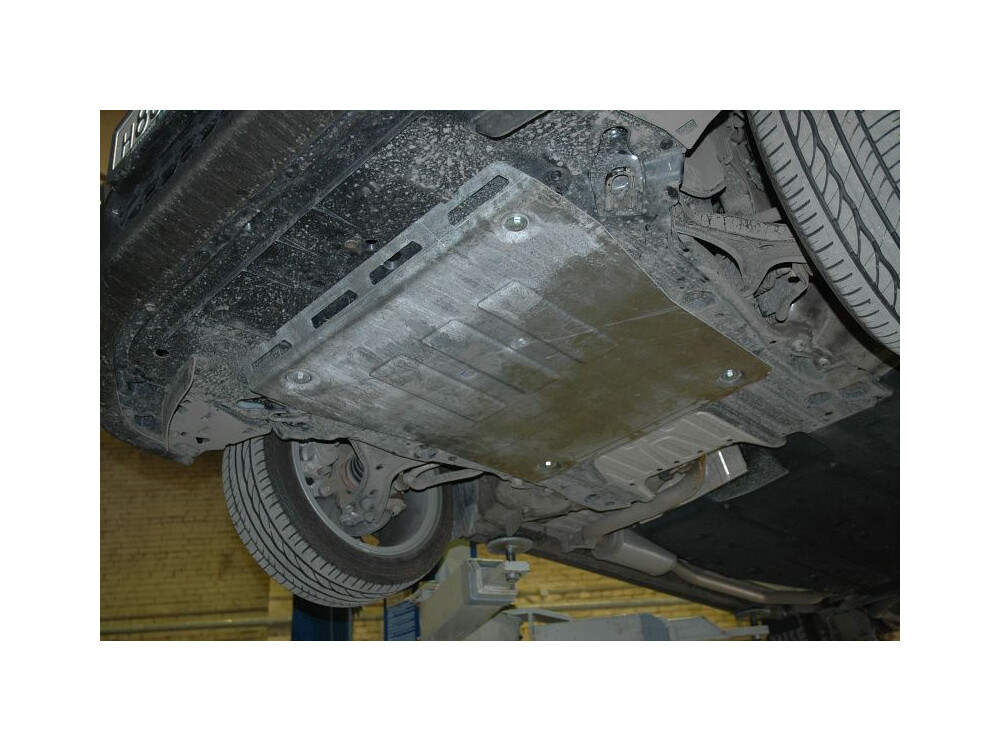 Unterfahrschutz für Honda Civic 2012-, 2,5 mm Stahl (Motor + Getriebe)