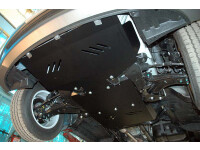 Skid plate for Hyundai H-1 2008-, 2 mm steel (engine +...