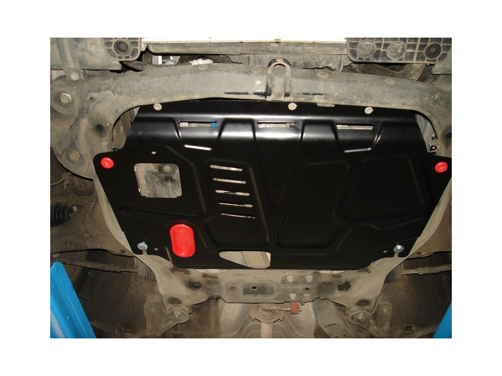 Unterfahrschutz für Hyundai i30 2008-, 1,8 mm Stahl gepresst (Motor + Getriebe)