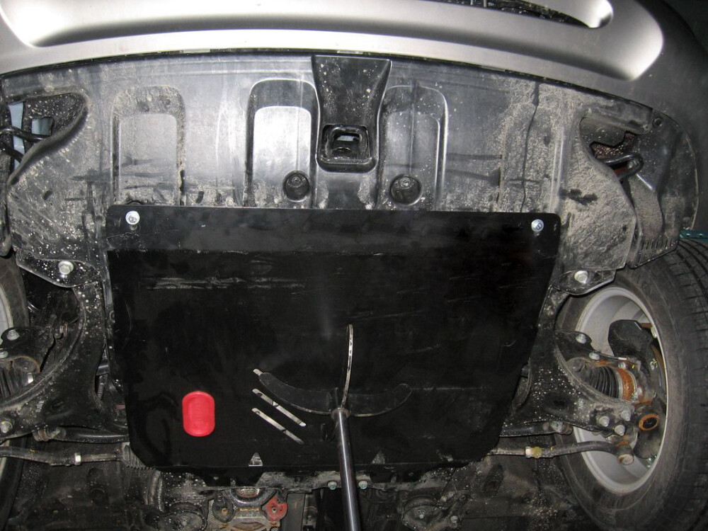 Skid plate for Hyundai iX55, 2,5 mm steel (engine + gear box)