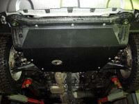 Skid plate for Hyundai Santa FE 2001-, 2 mm steel (engine...