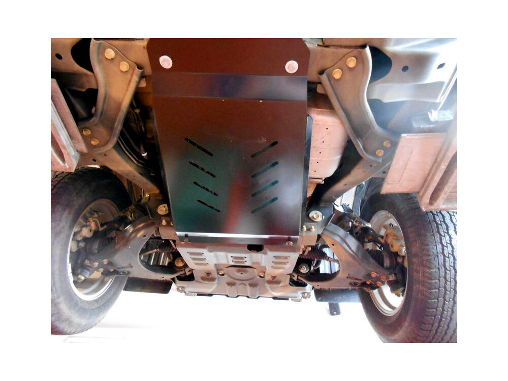 Skid plate for Isuzu D-Max 2012-, 5 mm aluminium (gear box)
