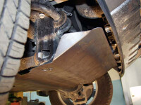 Unterfahrschutz für Jeep Grand Cherokee WH, 2,5 mm Stahl (Motor)