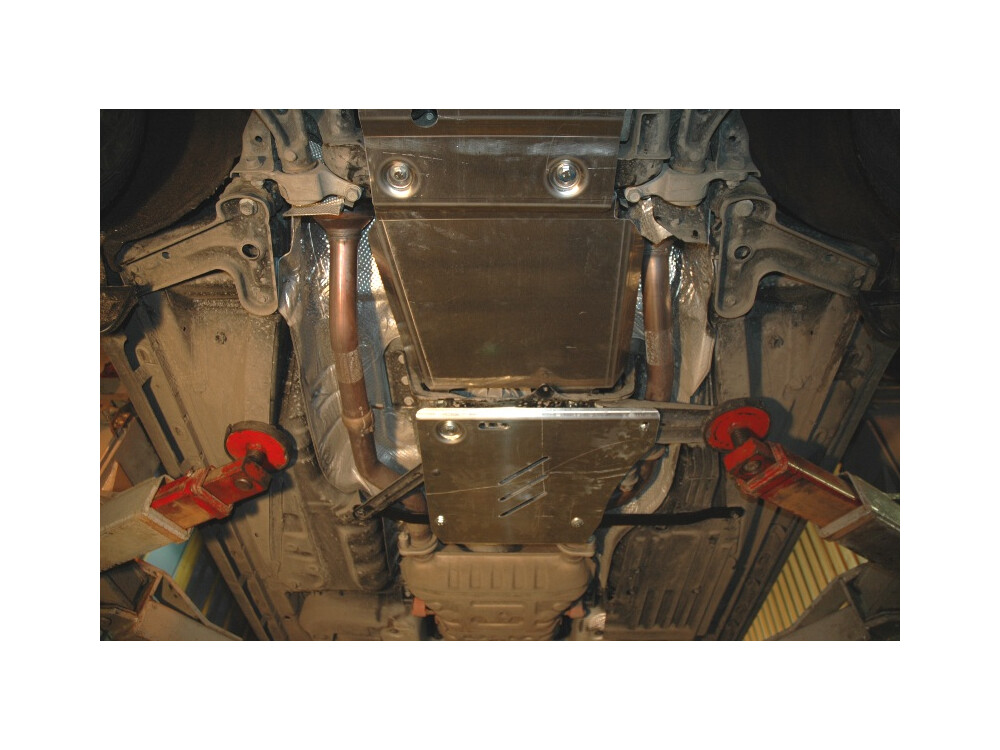 Skid plate for Jeep Grand Cherokee WK-SRT, 5 mm aluminium (gear box)