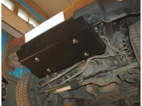 Skid plate for Jeep Wrangler JK, 2,5 mm steel (steering)