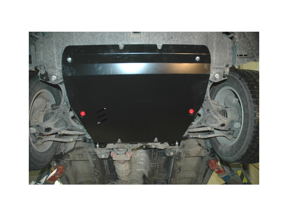Skid plate for KIA Sorento 2010-, 5 mm aluminium (engine + gear box)