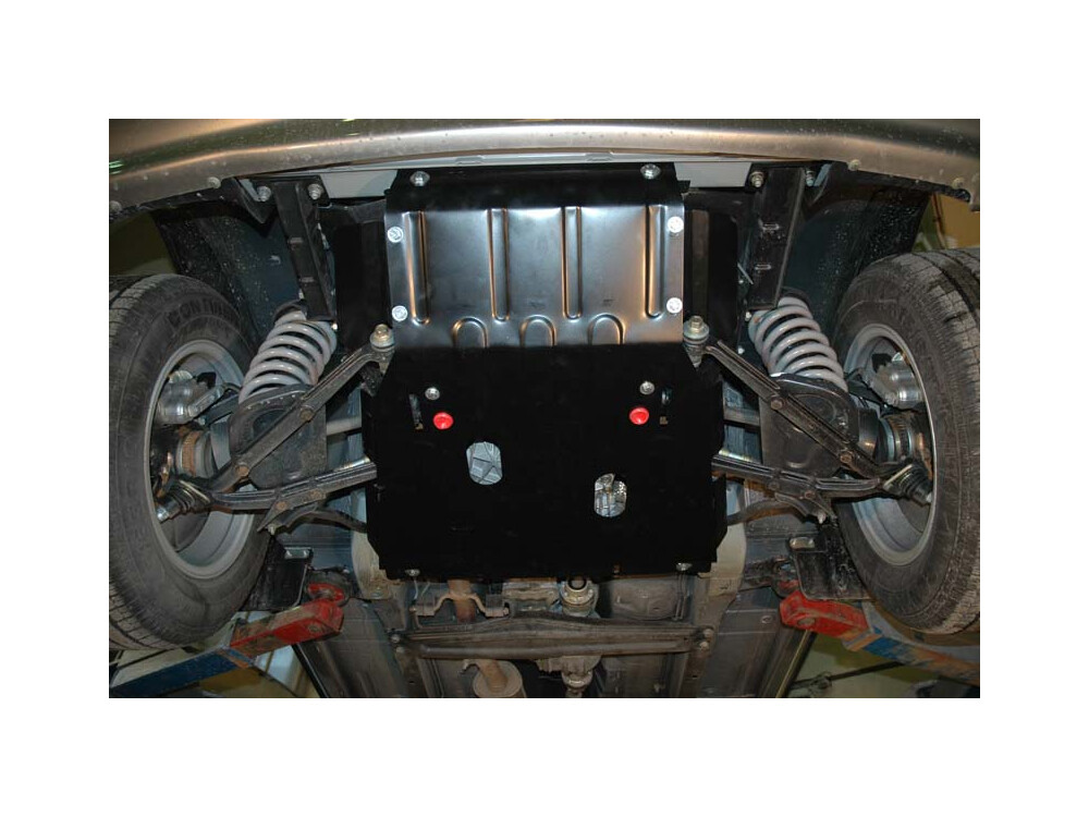 Skid plate for Lada Chevrolet Niva, 2 mm steel (engine)