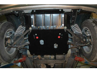 Skid plate for Lada Chevrolet Niva, 2 mm steel (engine)