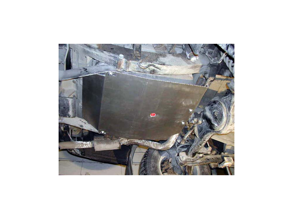 Skid plate for Land Rover Discovery II, 2,5 mm steel (tank)