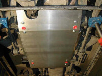 Skid plate for Land Rover Discovery II, 5 mm aluminium...