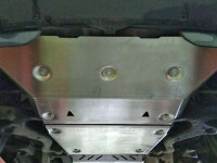 Skid plate for Land Rover Discovery III, 2,5 mm steel (engine)