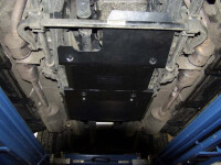 Unterfahrschutz für Mercedes G, 2,5 mm Stahl (Getriebe +...