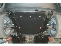Skid plate for Nissan Juke, 2,5 mm steel (engine + gear box)