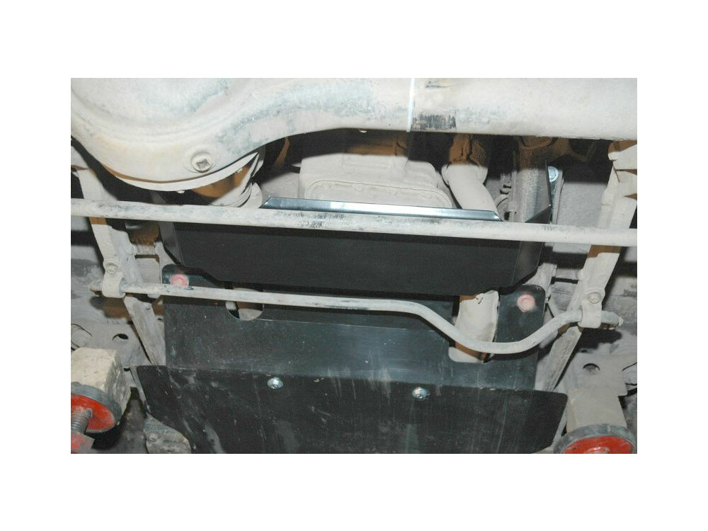 Unterfahrschutz für Nissan Patrol GR, 5 mm Aluminium (Motor)